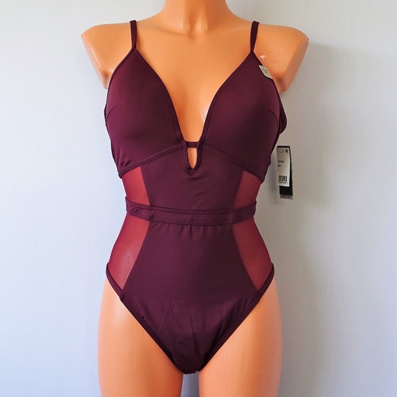 kenneth cole keyhole swimsuit